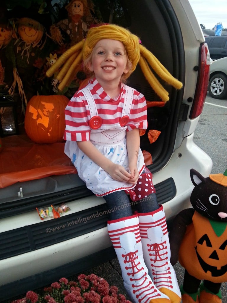 Lalaloopsy costume for Trunk or Treat.www.intelligentdomestications.com