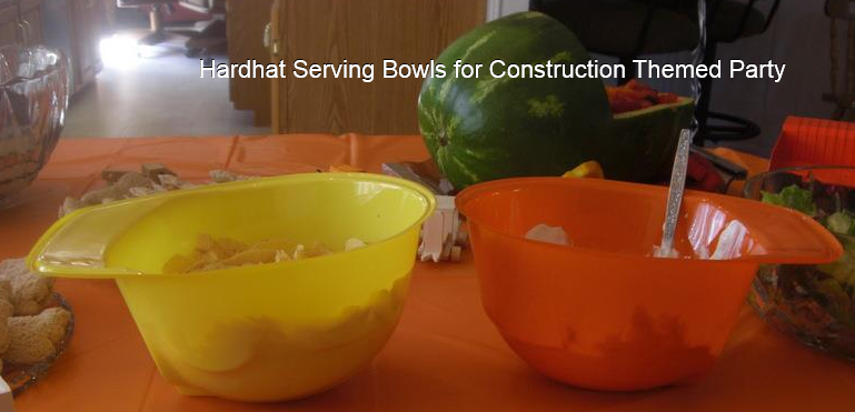 Hard Hat Serving Bowls