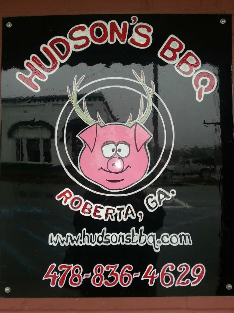 Hudson's- B-B-Q -Roberta,- Ga.