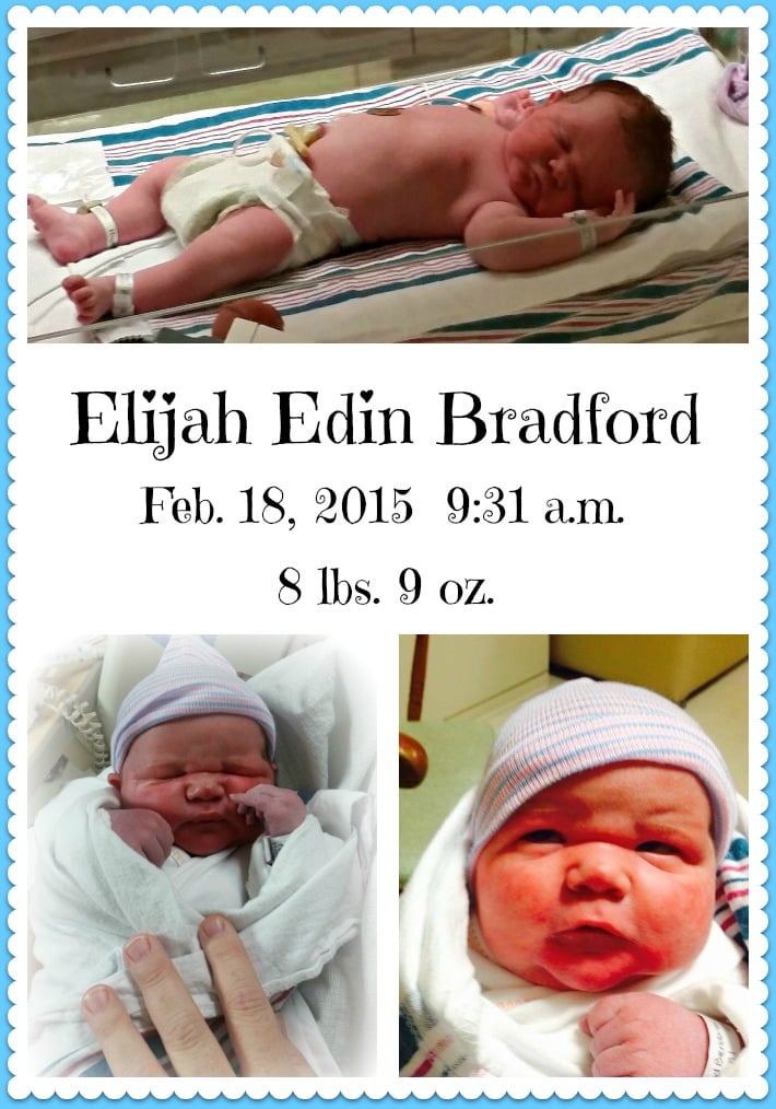 We Interrupt This Blog For A New Baby!