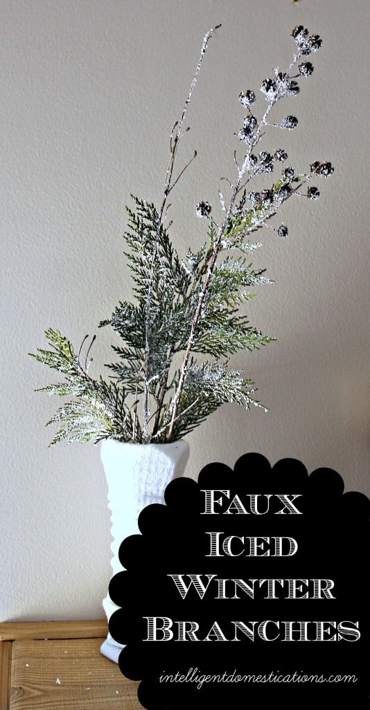 Faux Iced Winter Branches.intelligentdomestications.com