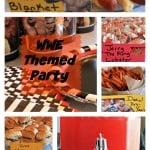 WWE Theme Party Ideas. This was our Wrestlemania party but these ideas will work for a WWE Birthday party also. Be sure to see our list of WWE Pun Name Food also.