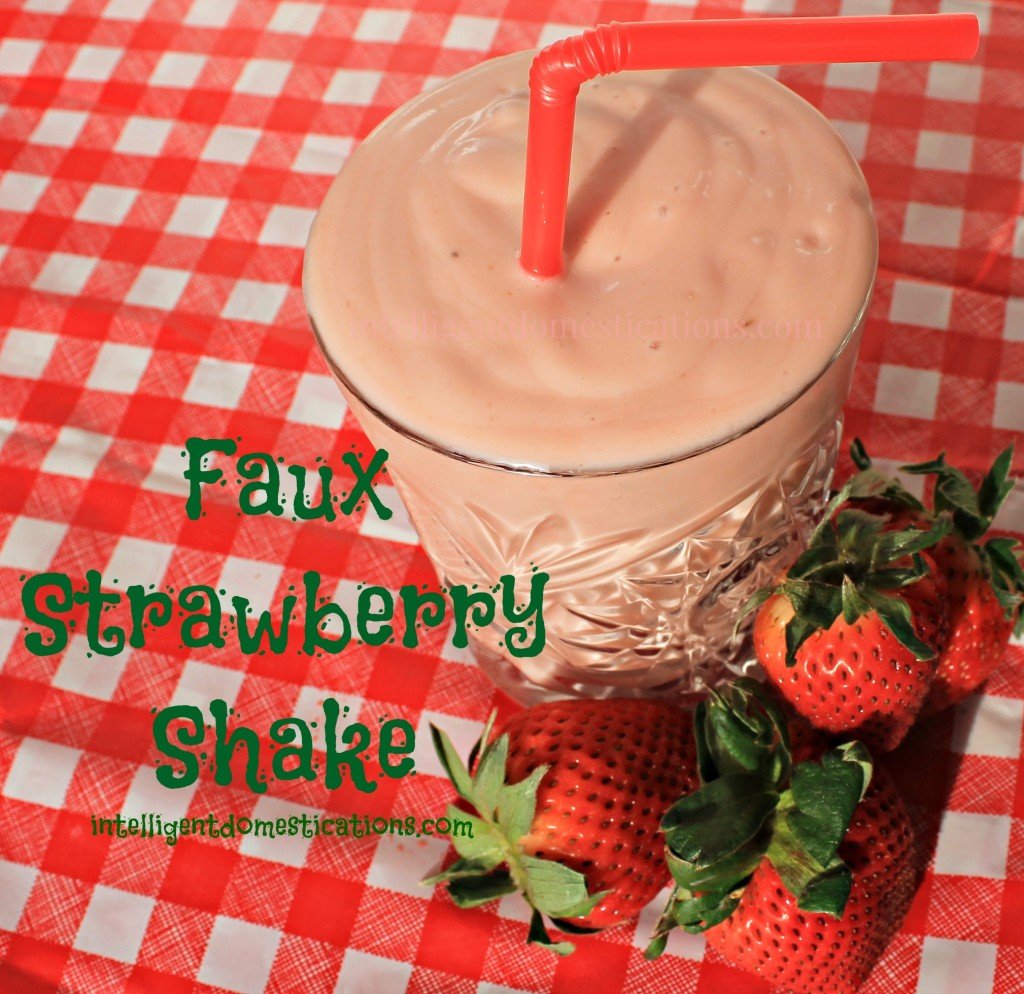 You can enjoy a guilt free Faux Strawberry Shake with Activz Strawberry Powder.intelligentdomestications.com