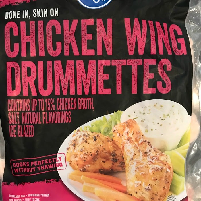 frozen chicken wings used in BBQ wings recipe