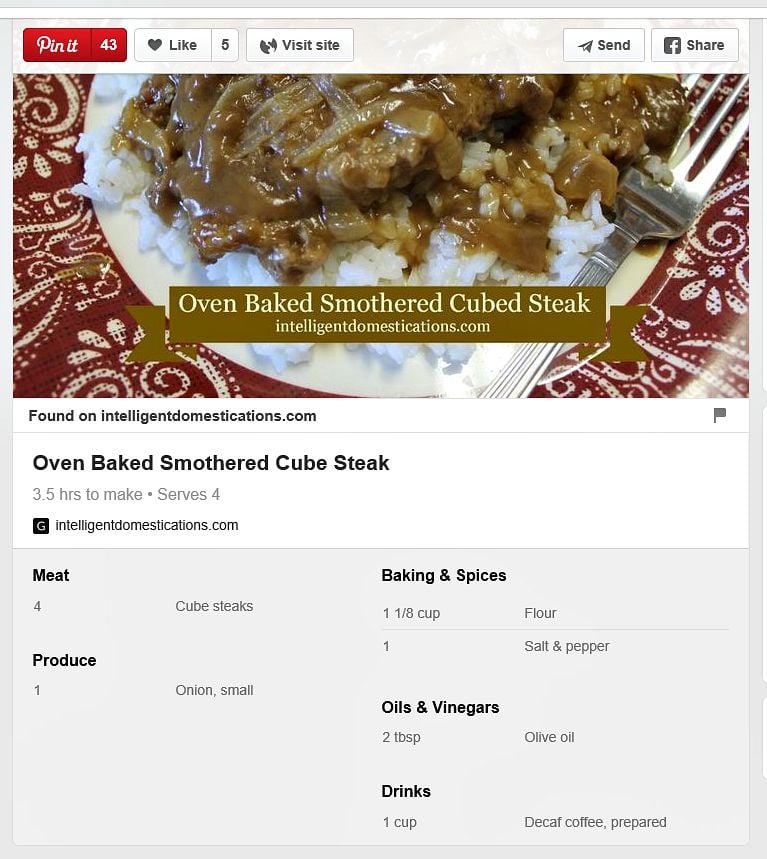 Rich Pin results on Pinterest.www.intelligentdomestications.com