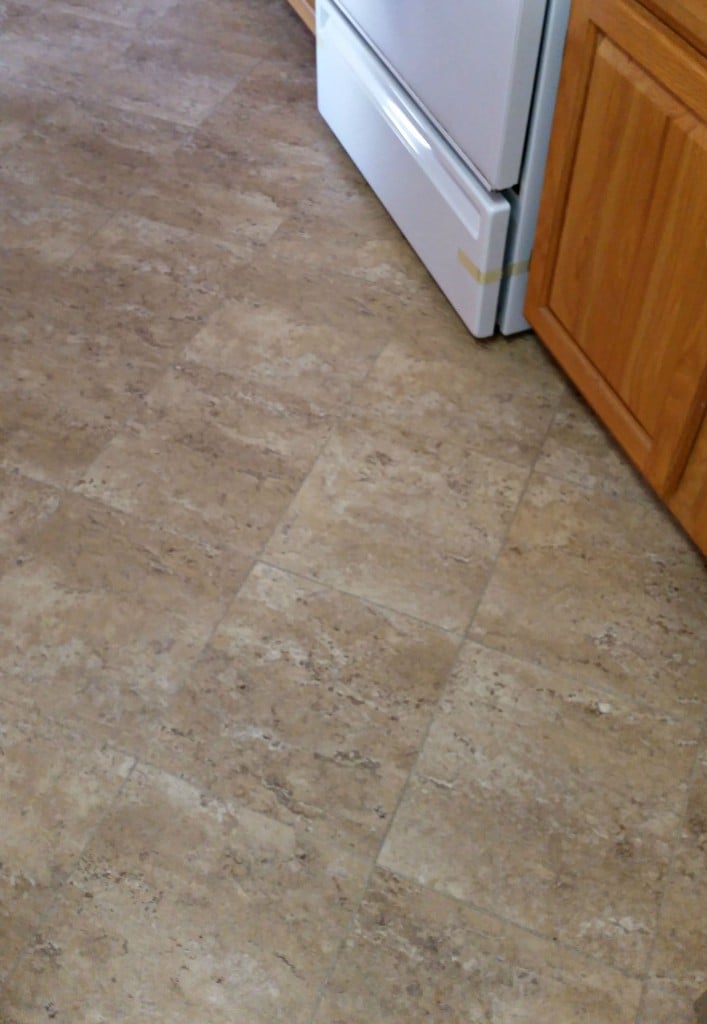 New LVT kitchen floor New LVT kitchen floor