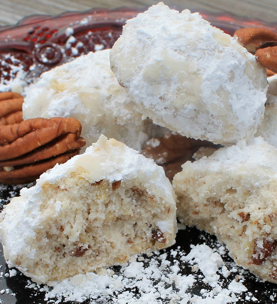 Pecan Snowball Cookie Recipes. Christmas cookies Pecan Snowball Cookie Recipes. Christmas cookies