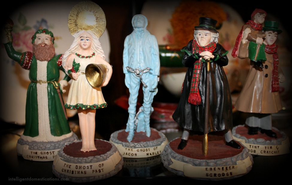 Christmas Home Tour 2015. A Christmas Carol Figures.intelligentdomestications.com