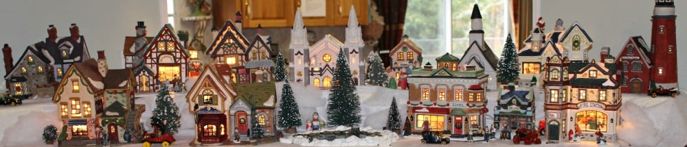 Holiday Home Tour 2015. Christmas Village.intelligentdomestications.com