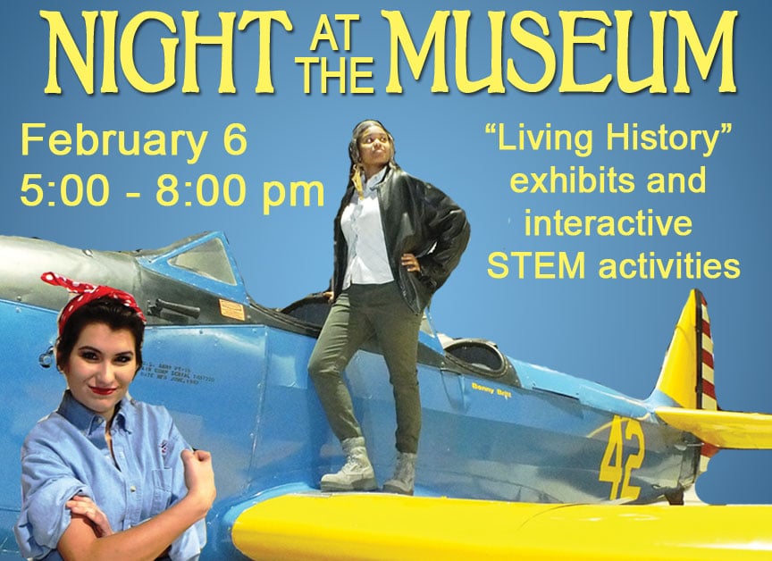 Night at the Museum at Museum of Aviation