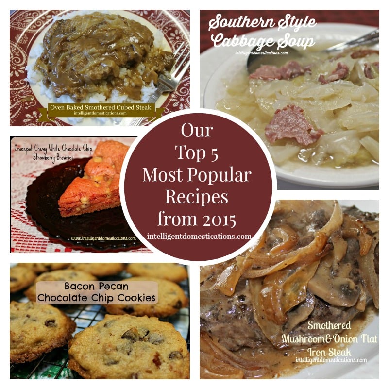 Most Popular Recipes of 2015