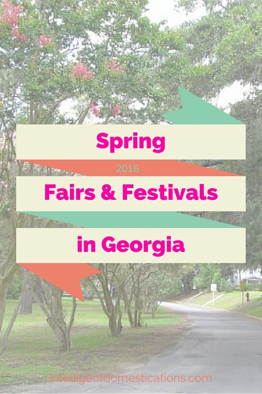 Spring Fairs & Festivals in Georgia 2016
