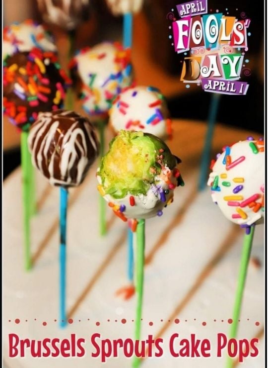 Brussel Sprouts cake pops