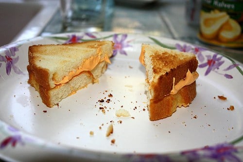 Fake Grilled cheese for April Fools Day from The Spohrs Are Multiplying