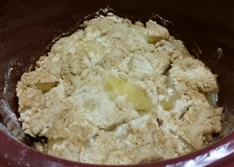Cook on low approximately 2 hours, maybe less depending on your crockpot. 3 Ingredient Crockpot Apple Dumplings easy recipe at intelligentdomestications.com