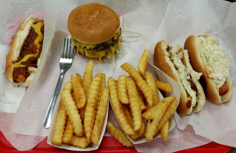 Frank Allen's Pigeon Forge, Tn. on The Hot Dog Tour.photo by intelligentdomestications.com
