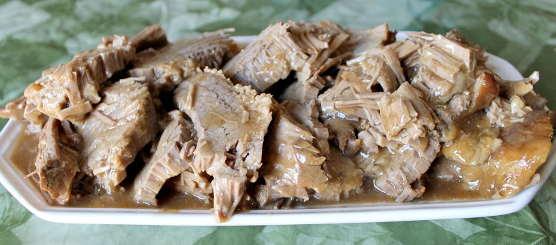 Sunday Dinner Roast Beef recipe with only a few ingredients and tender juicy perfection