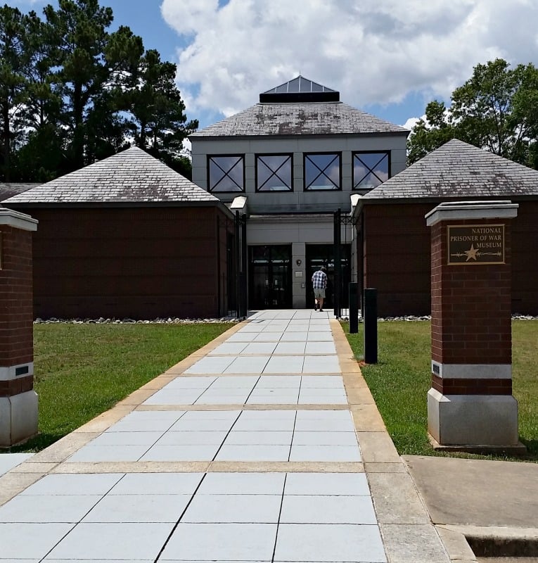 Visit the National Prisoner of War Museum at Andersonville, Ga. for a historical walk through history with some striking exhibits