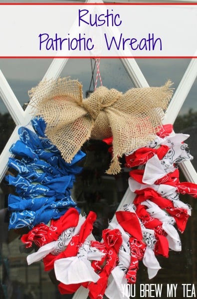 patriotic-bandana wreath