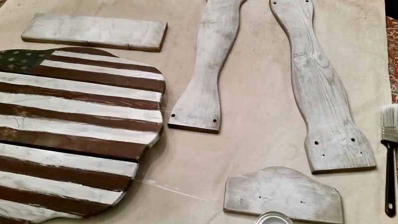 After the First coat of white paint, he knew what this task was going to be like