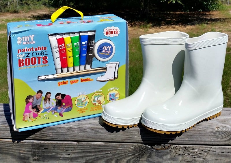 So excited to get the My Design Paintable Rain Boots in the mail