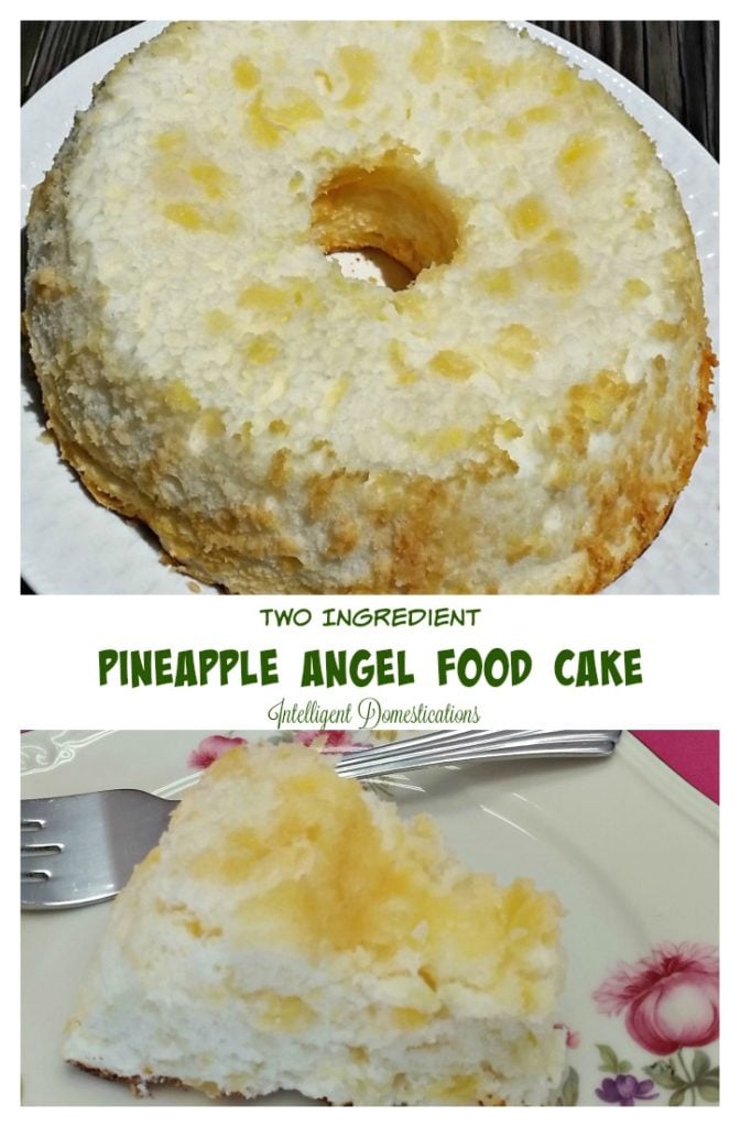 Pineapple Angel Food Cake