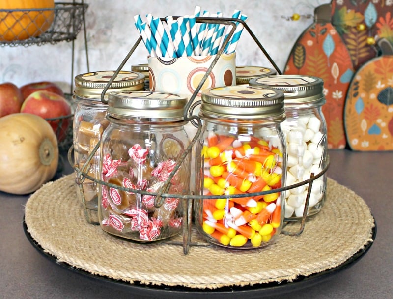 Farmhouse Style Fall Candy Bar