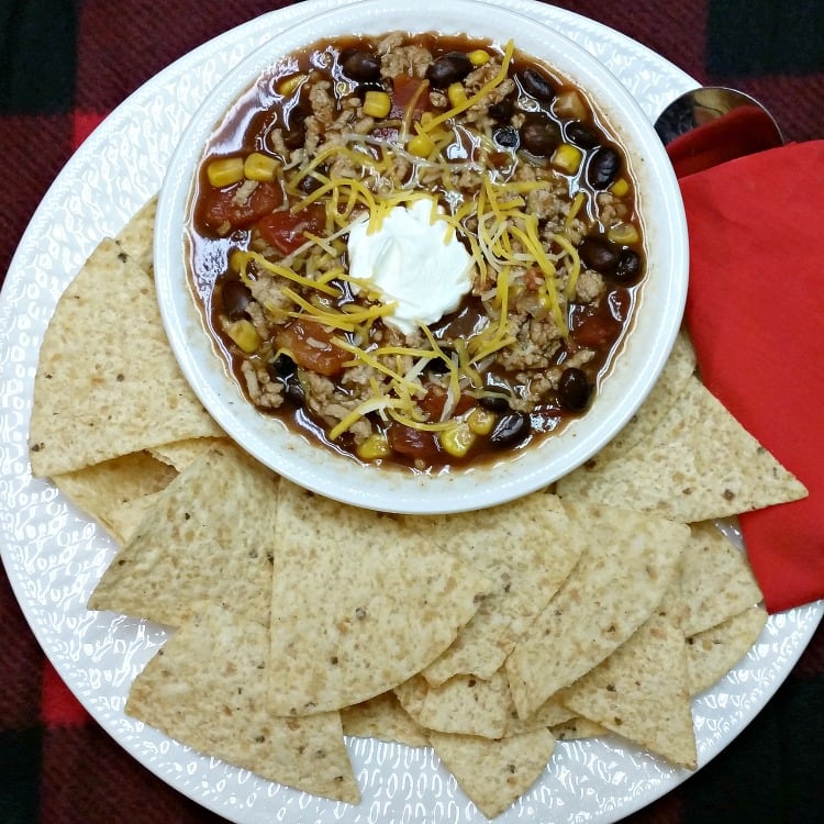 Crockpot Taco Soup recipe
