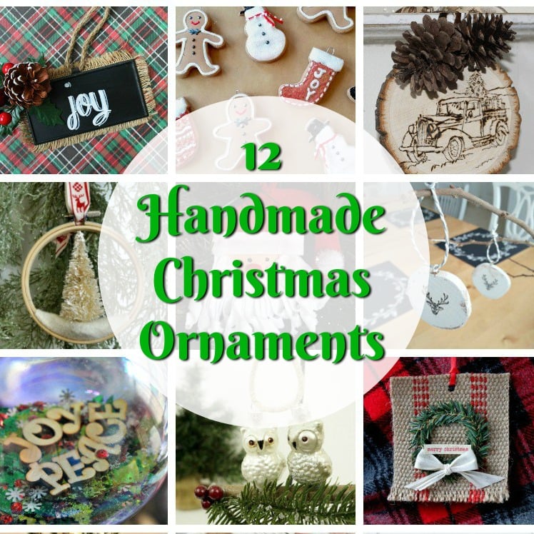 12 Handmade Christmas Ornaments