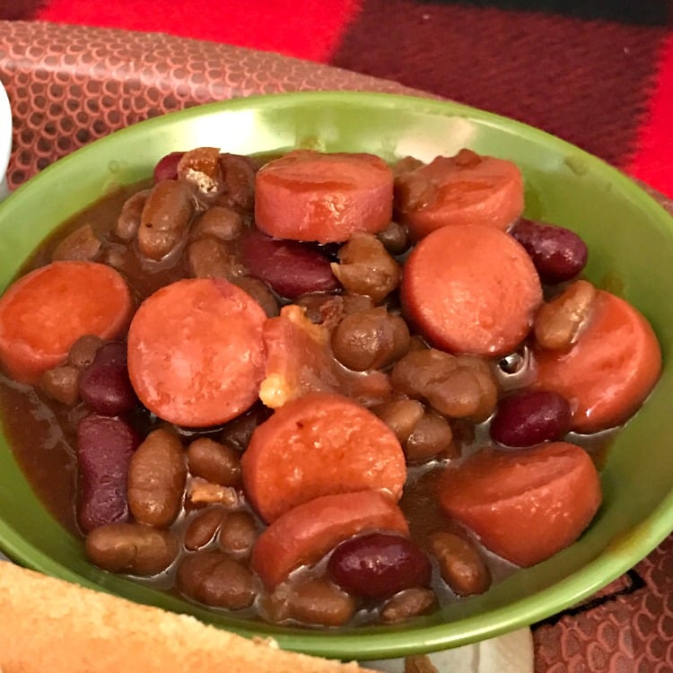 beans and franks recipe