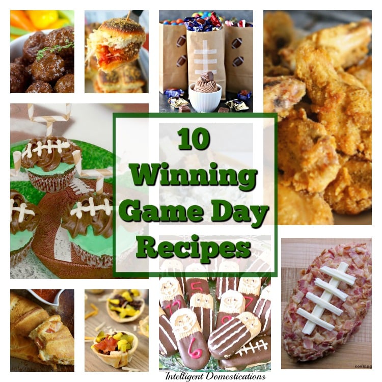Merry Monday Link Party #139 – 10 Winning Game Day Recipes