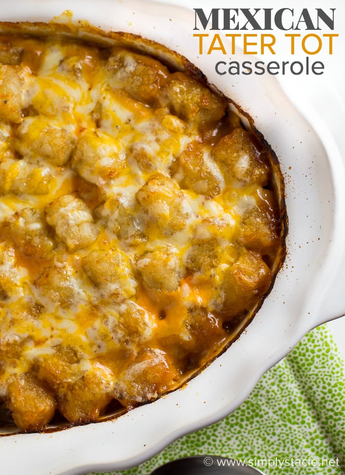Mexican Tater Tot Casserole