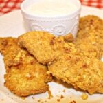 Cheeze It crust Baked Chicken Tenders
