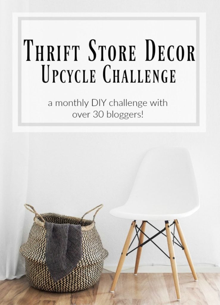 Thrift Store Decor Upcycle Challenge