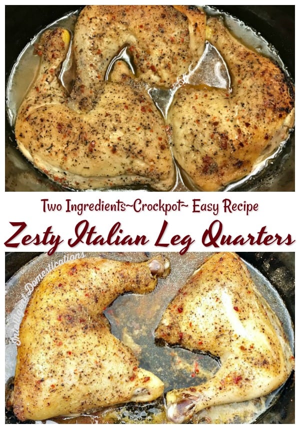 Chicken Leg Quarter Crock Pot Recipes