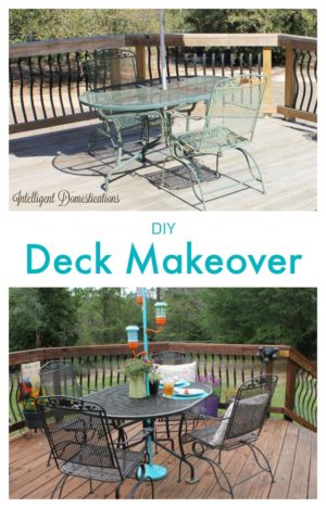 Our Deck Makeover Project - Intelligent Domestications