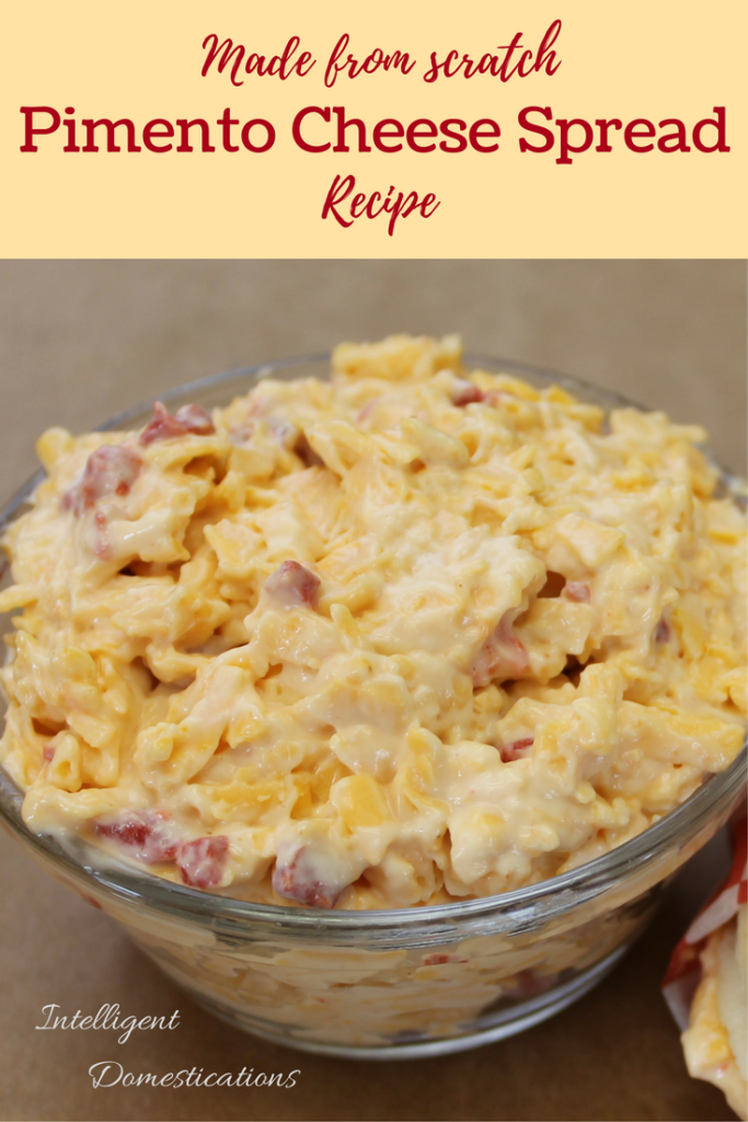 Homemade Pimento Cheese spread in a bowl