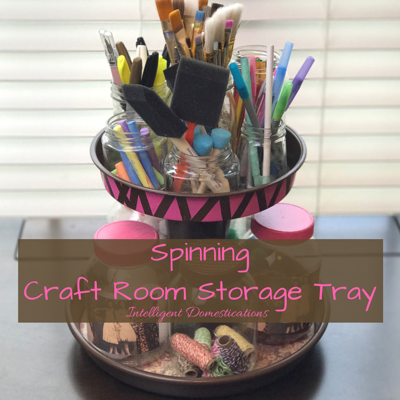 Spinning Two Tier Tray
