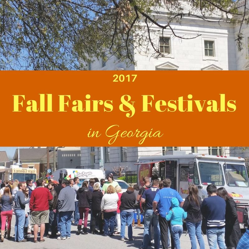 2017 Fall Fairs and Festivals in Georgia. Festivals in Georgia.