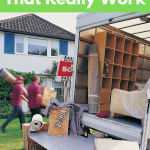 These are our tips for packing to move using clever solutions for packing all items the easiest way possible. A checklist of moving supplies is included. #movingtips #homemaking #intellid
