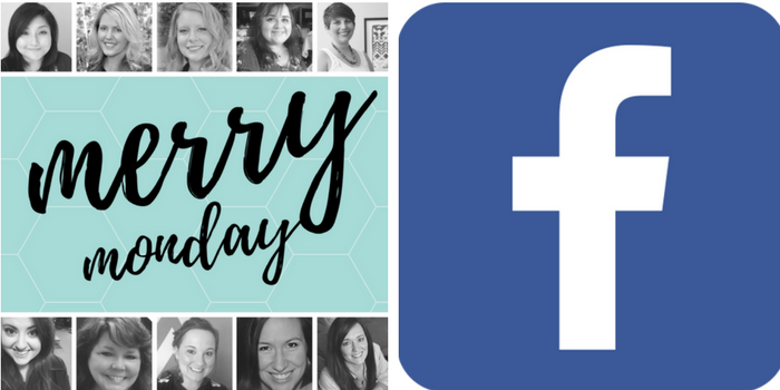 Merry Monday Link Up Party Hostess Facebook Follow Month