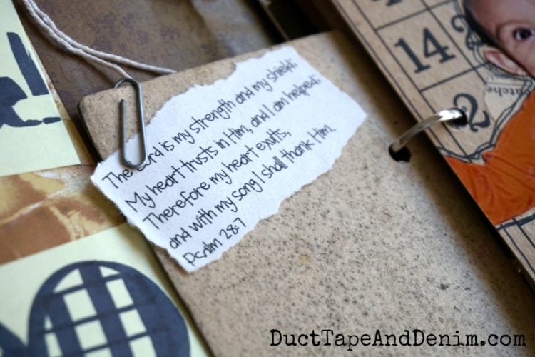 How to Make A Gratitude Journal. Featured at Merry Monday Link Up Party