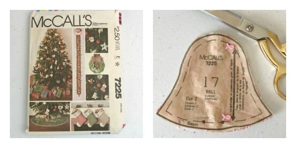 How To Sew Your Own Brocade Bell Ornament