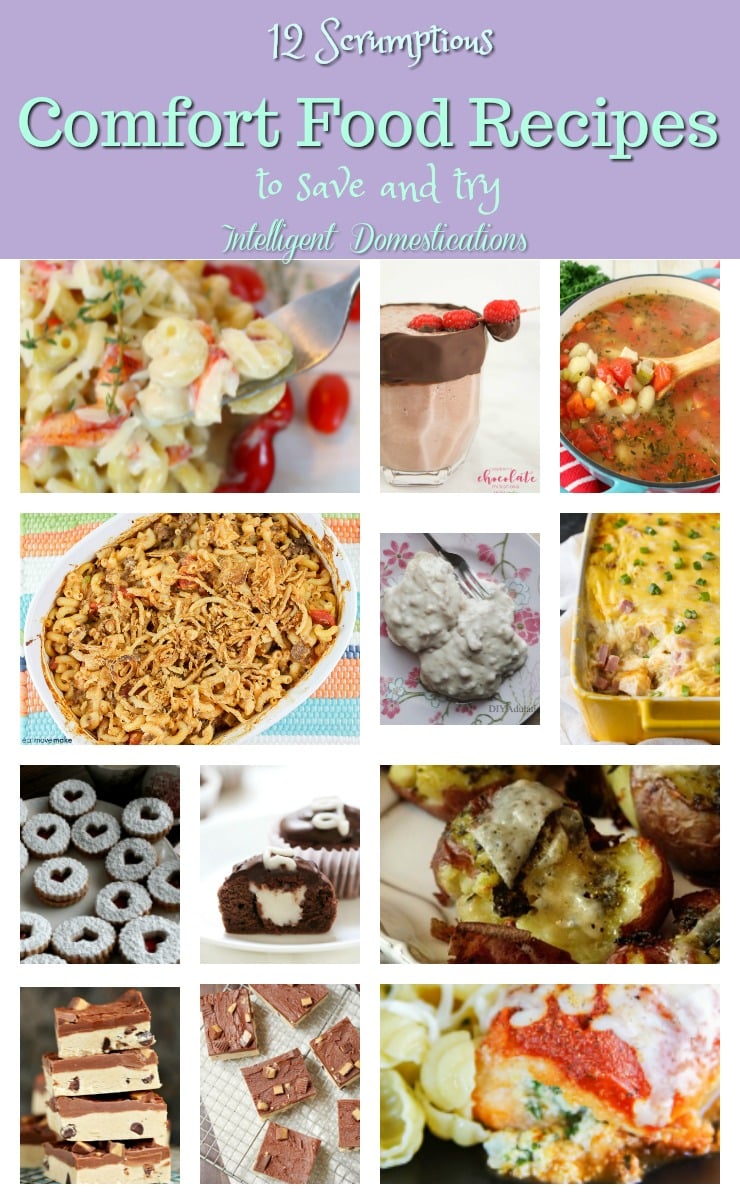 Comfort Food Recipes for winter. Merry Monday Features Comfort Food recipe