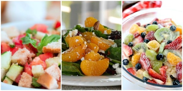 Merry Monday Link Up Party Features. Summer Salad Ideas. Salad recipes.