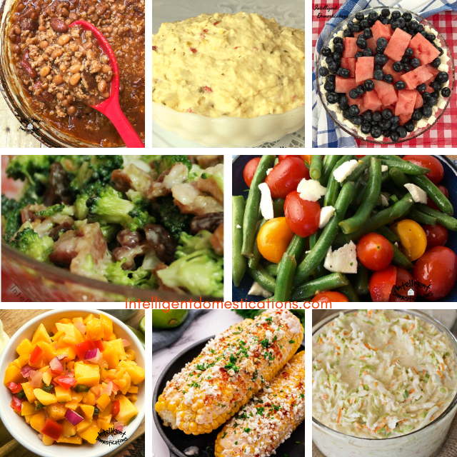 a collection of summer side dish recipes