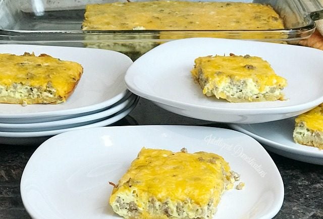 Breakfast Casserole Recipe. Cheesy Sausage Eggs and Crescent Rolls are the main ingredients is this lip smacking delicious overnight breakfast casserole. #crescentrollrecipe #breakfastbake #breakfastcasserole #Sausagecasserole #Christmasbreakfast #overnightcasserole #breakfast