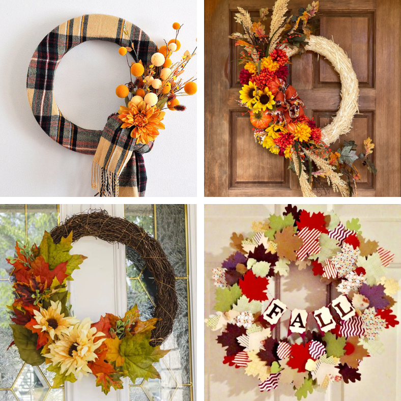 16 DIY Fall Wreath Ideas