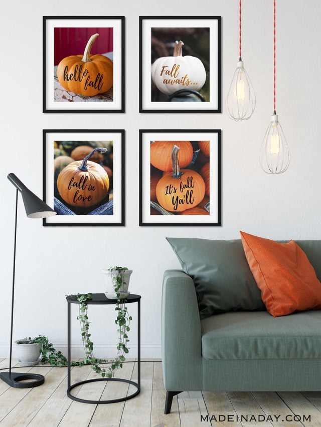 How to decorate with pumpkins