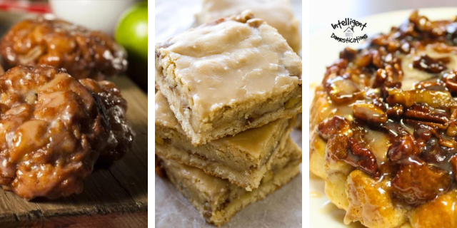 Three Apple recipes